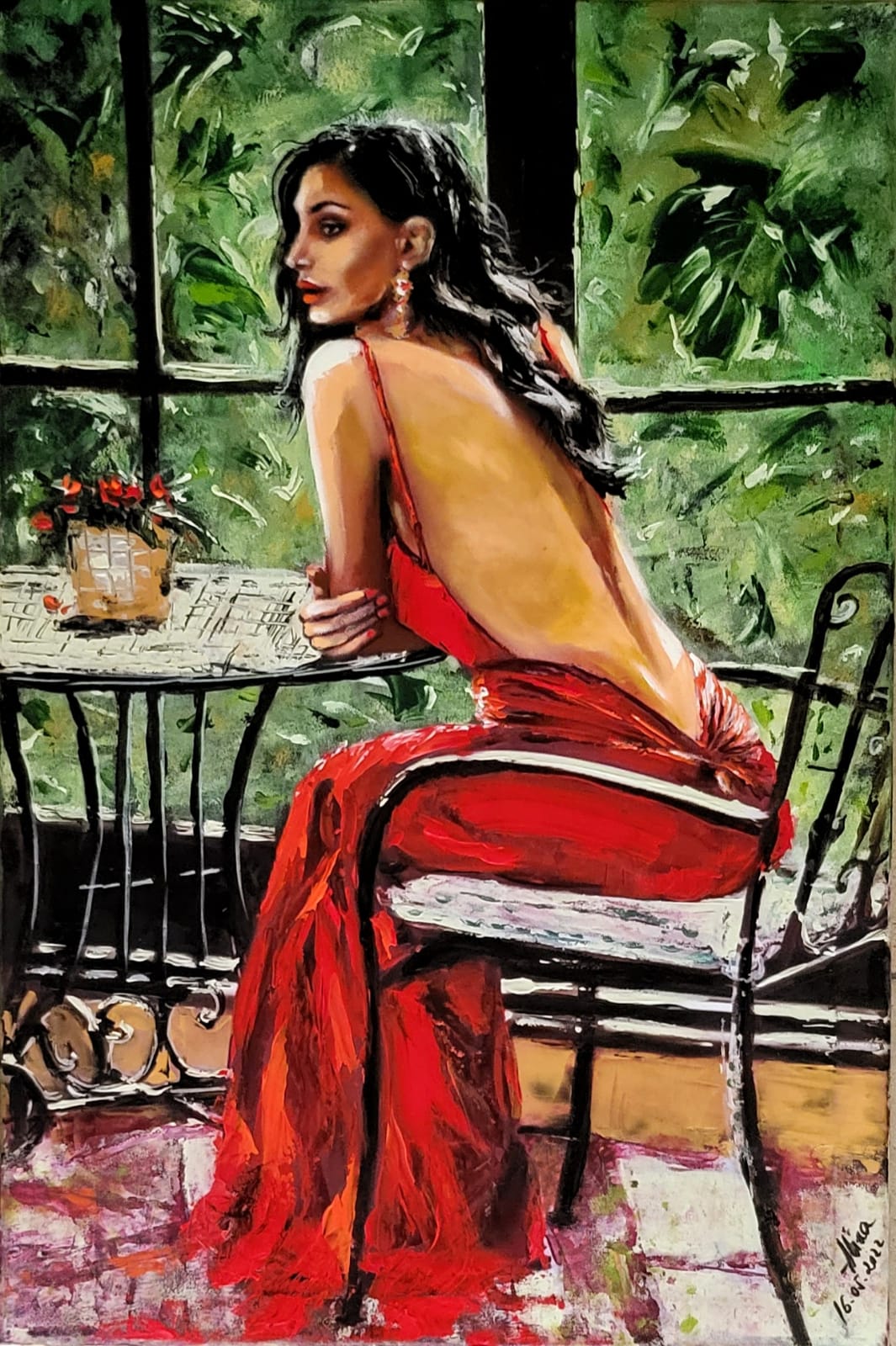 ArteDiAlina.com painting: No ordinary day